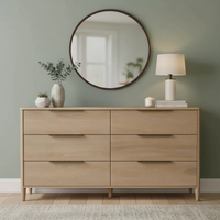 Kamelia 6 Drawer Dresser
