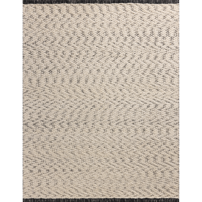 Betty BET-01 (MH) Ivory/Black Rug