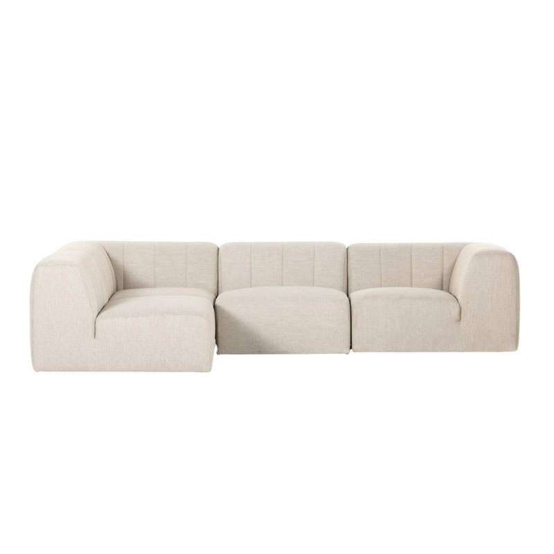 Glenice Outdoor 4-PC Sectional