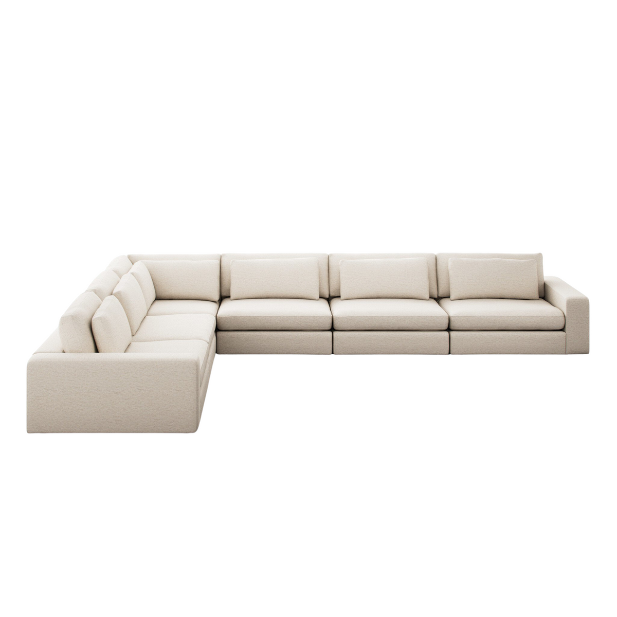 Bloor 6-Piece Corner Sectional {Crypton Performance Fabric]