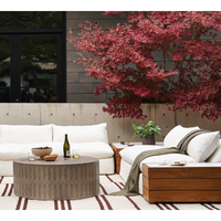 Grady Outdoor 2-PC Sectional /w Coffee and End Tables