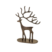 Bronze Reindeer Statue