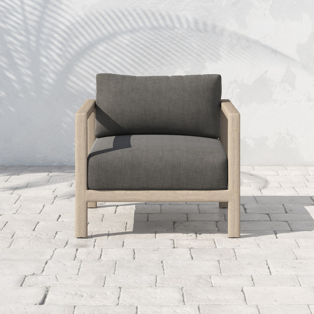 Soriano Outdoor Chair - Washed Brown