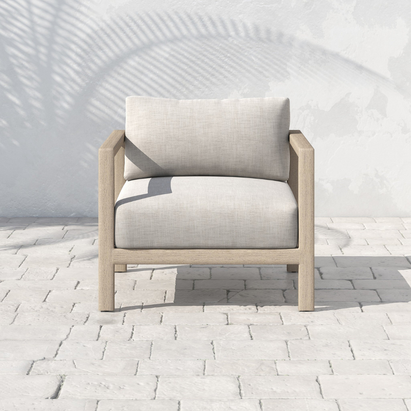 Soriano Outdoor Chair - Washed Brown