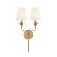 Broche 2 Light Sconce