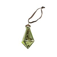 Diamond Droplet Large Ornament [Jade]