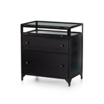 Sylas Nightstand Black