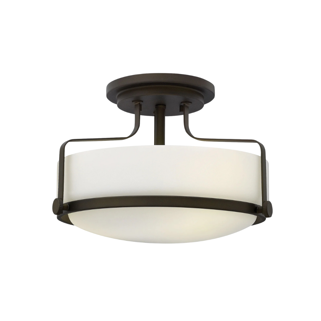 Harper 14.5" Semi-Flush Mount [Etched Opal]