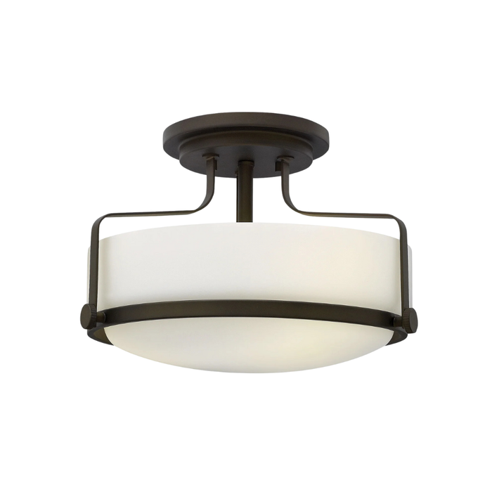 Harper 14.5" Semi-Flush Mount [Etched Opal]
