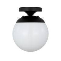 Leo Hanging Globe 1-Light Semi-Flush Mount