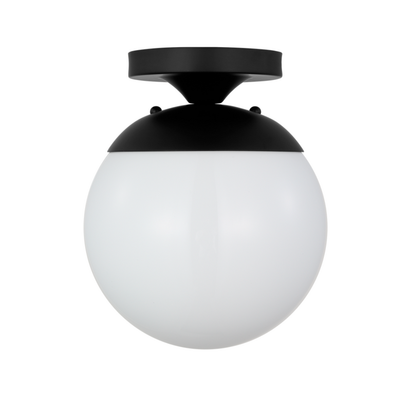 Leo Hanging Globe 1-Light Semi-Flush Mount