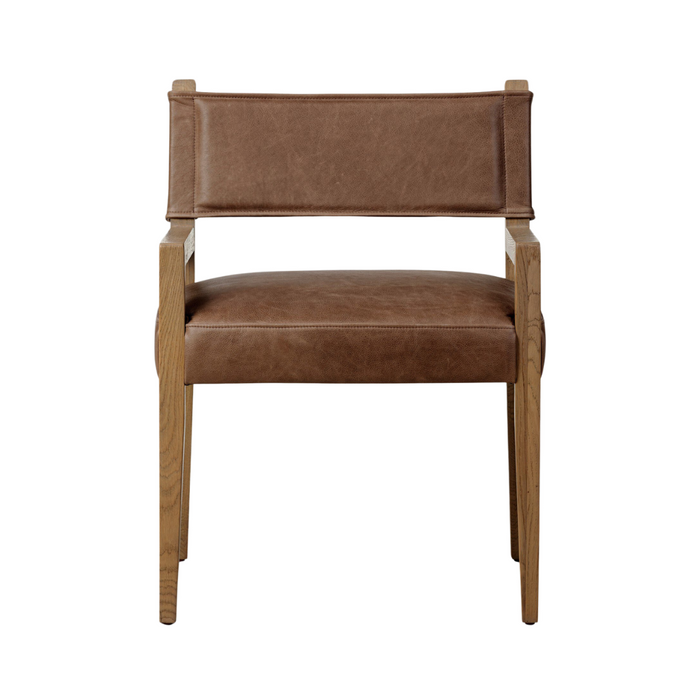 Ferris Leather Dining Armchair