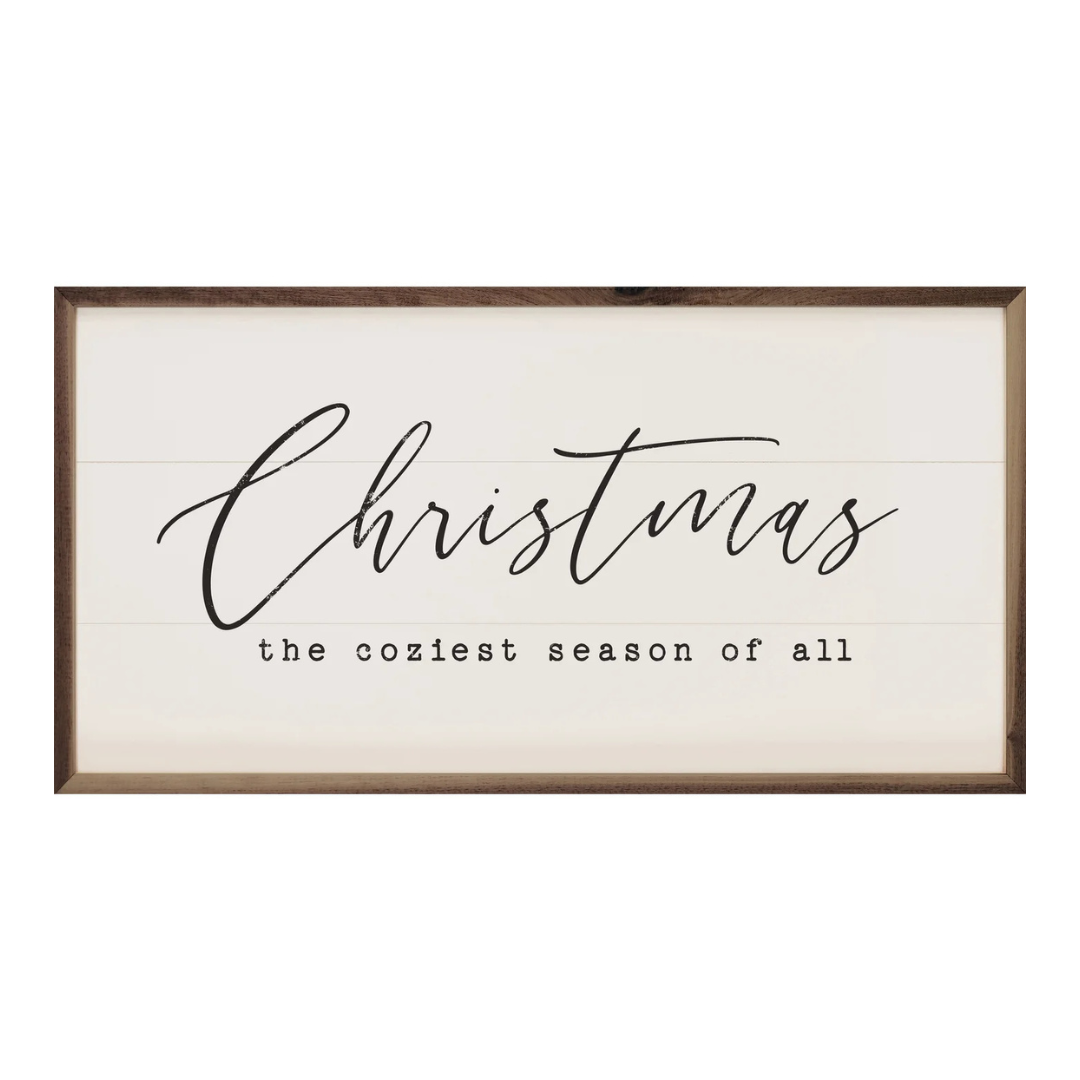 Coziest Season Wooden Sign