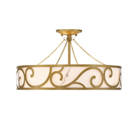 Halstead 20" Semi-Flush Mount