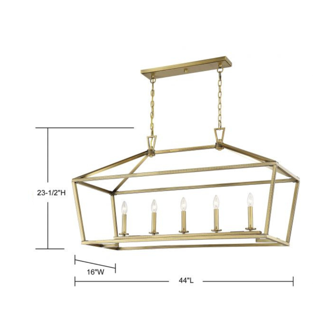 Townsend 5-Light Linear Lantern