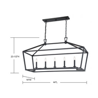 Townsend 5-Light Linear Lantern