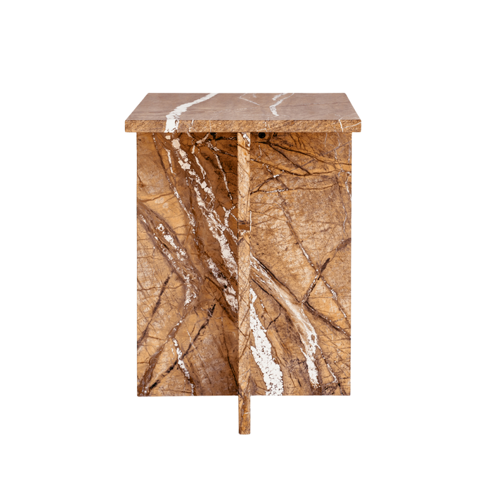 Beatrix Marble Accent Table