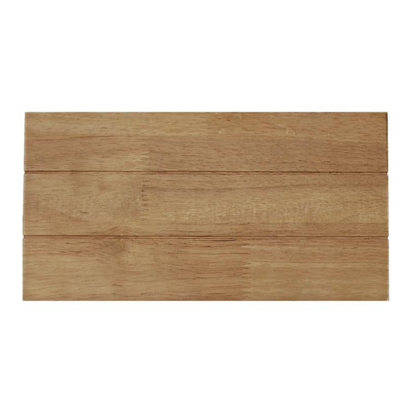 Natural Rectangular Wood Tray