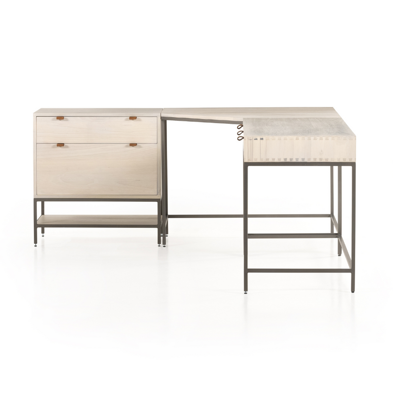 Tucker Desk System + Filing Cabinet