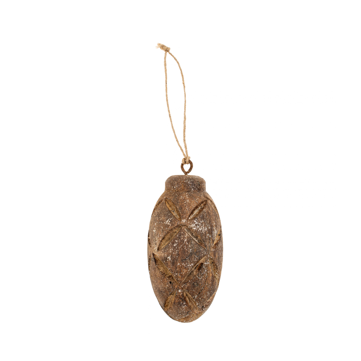 Wooden Cone Ornament