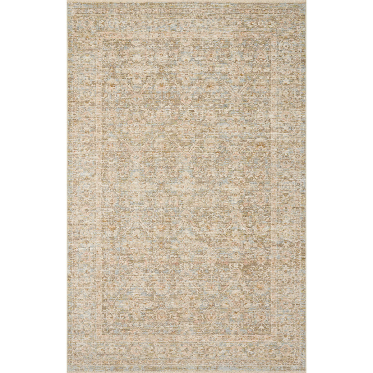 Elora ELR-05 Rug [Sky/Terracotta]