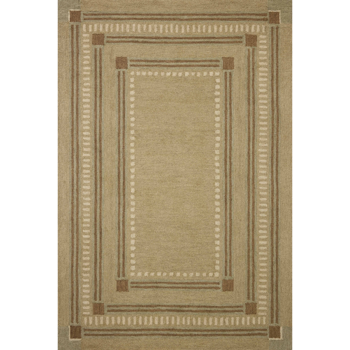 Alfie (Chris Loves Julia × Loloi) ALF-04 Rug [Sage/Natural]