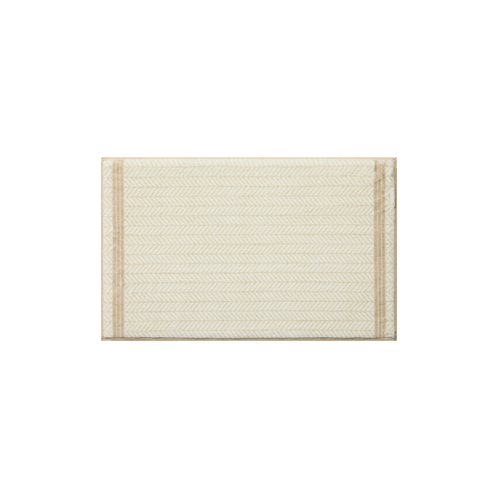 Marvin (Chris Loves Julia × Loloi) MRV-01 Bath Mat [Ivory/Neutral]