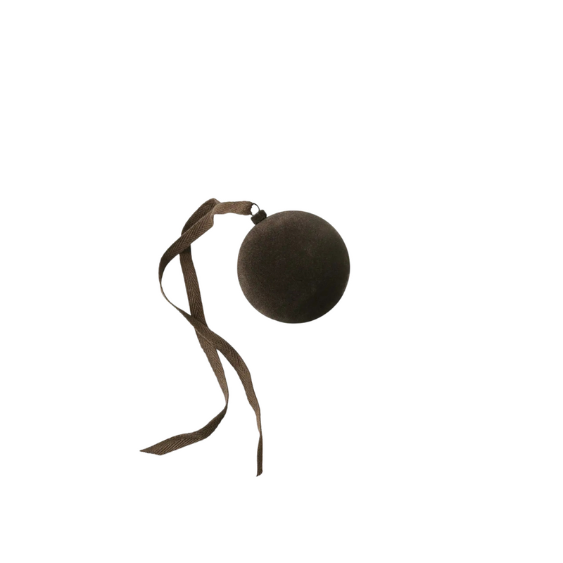 Chocolate Velvet Ornament