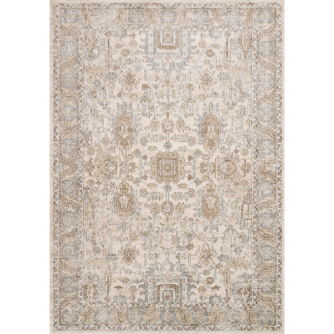Teagan TEA-03 Rug [Ivory/Sand]