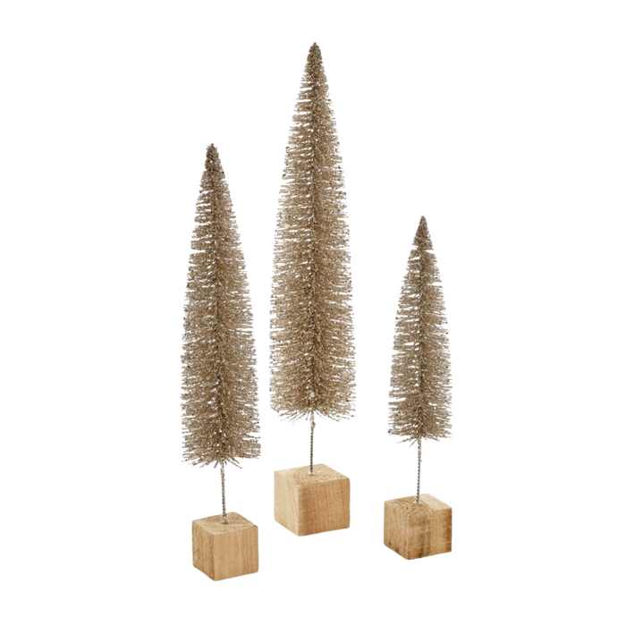Slim Gold Decorative Tree