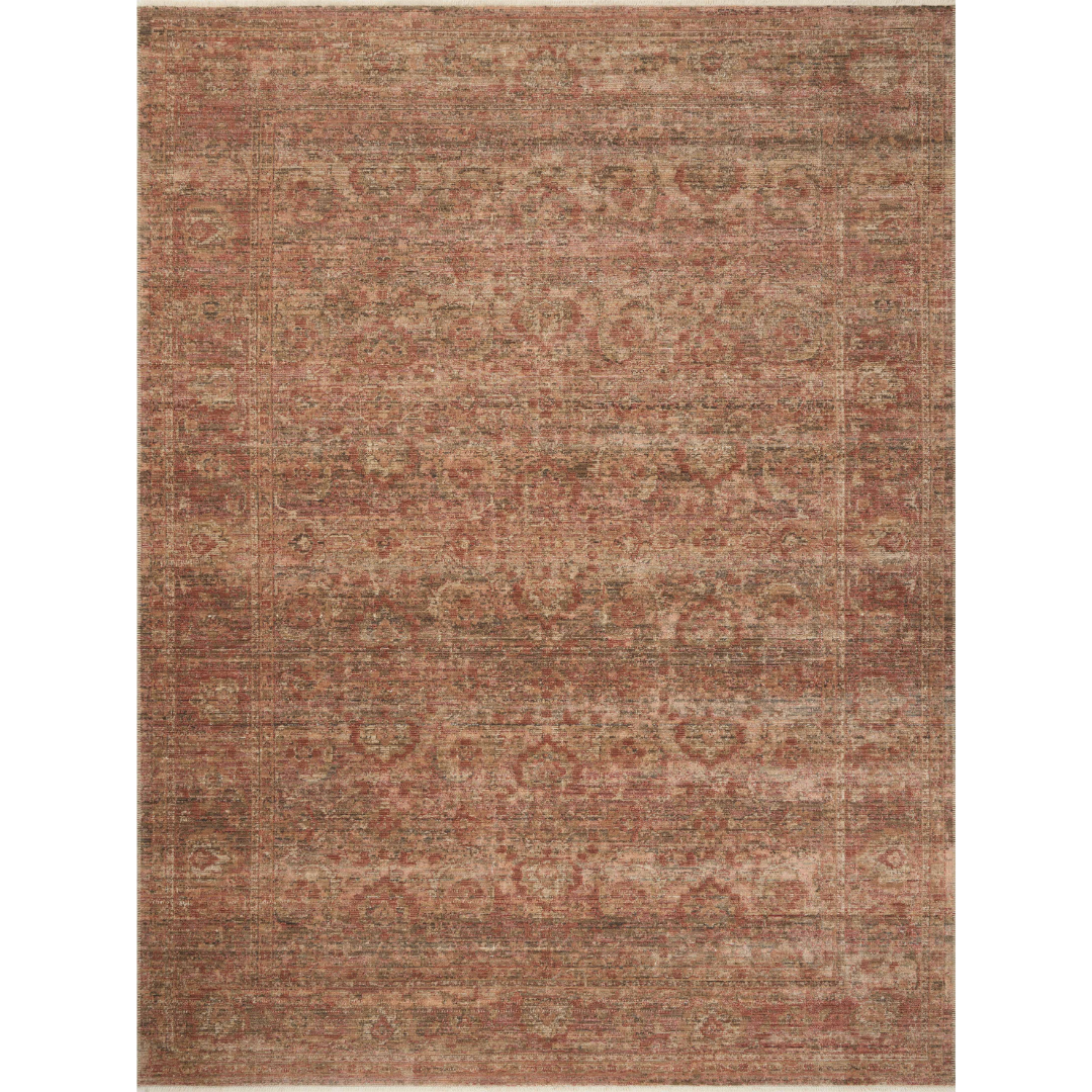Molly (Amber Lewis × Loloi) MOL-09 Rug [Brick/Bark]