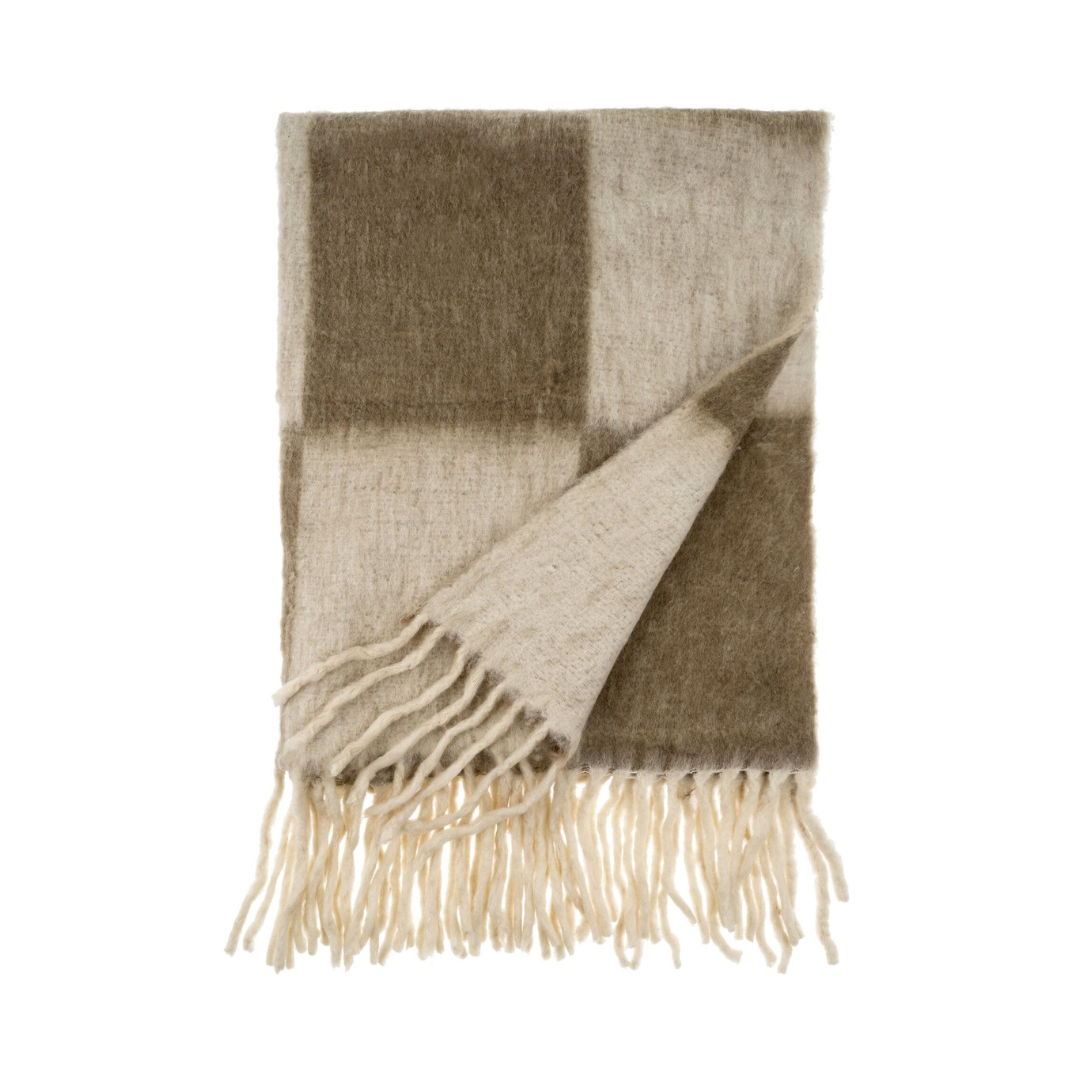 Checkerboard Throw [Taupe]