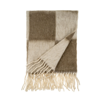 Checkerboard Throw [Taupe]