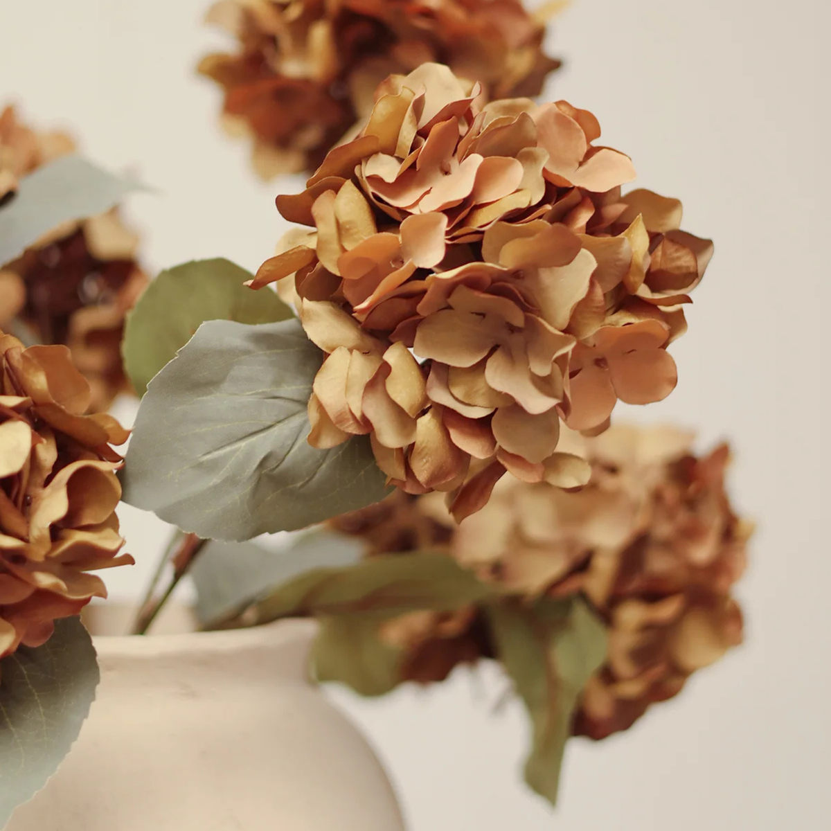 Hydrangea Spray [Autumn - Burnt Orange]