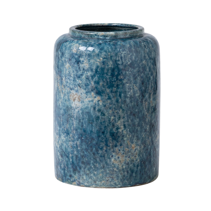 Teal  Ceramic Vase