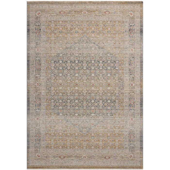 Ida IDA-02 (CJ) Stone/Gold Rug