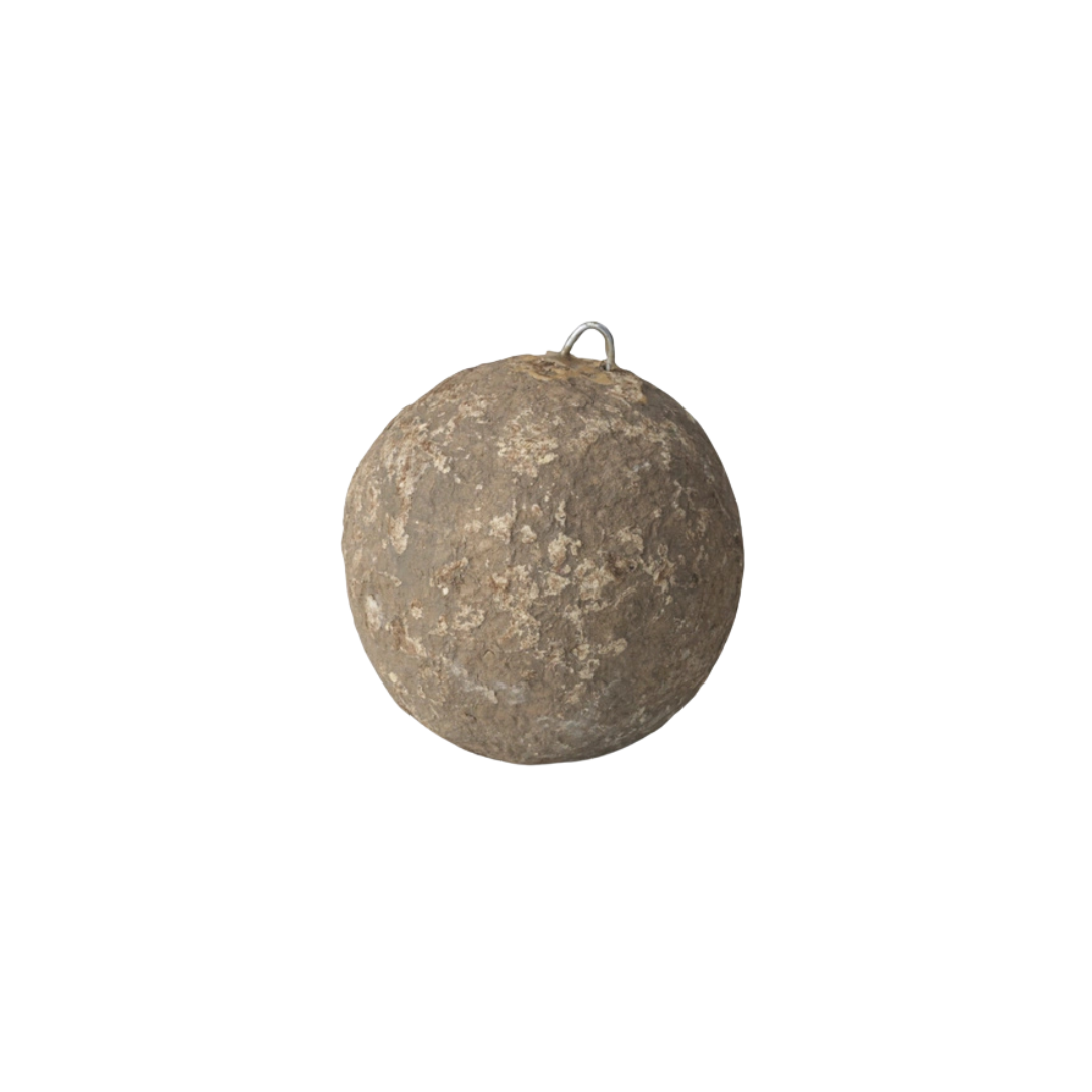 Mocha Papier-Mache Ball