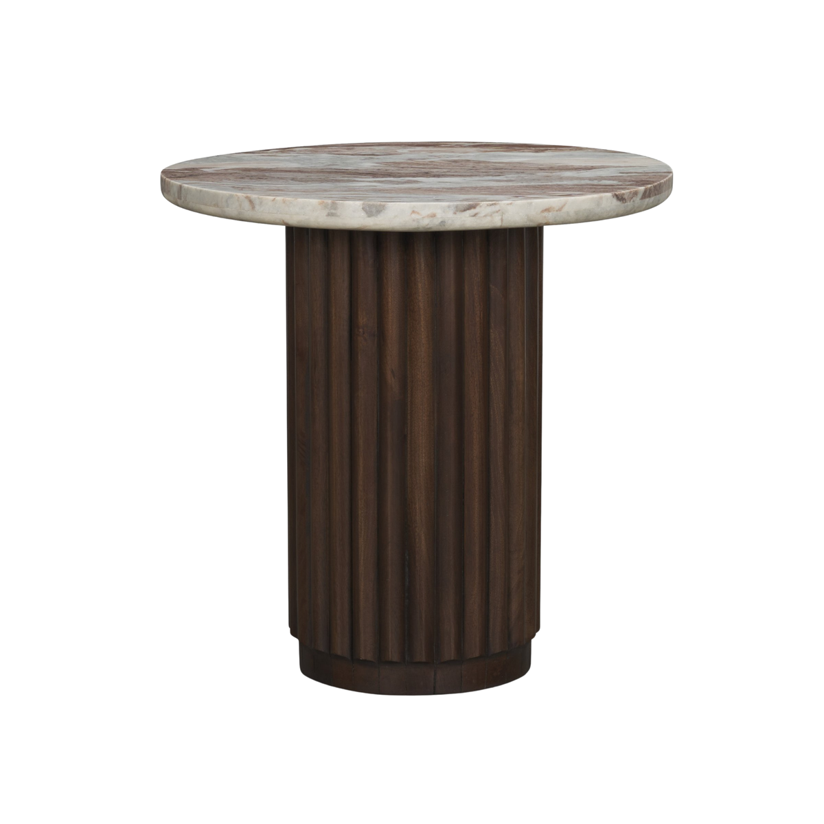 Marbrello Pink Marble Side Table