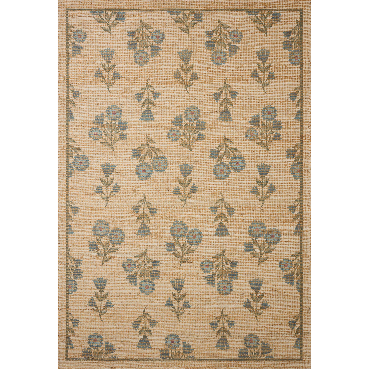 Rue (Chris Loves Julia × Loloi) RUE-04 Rug [Moss/Blue]