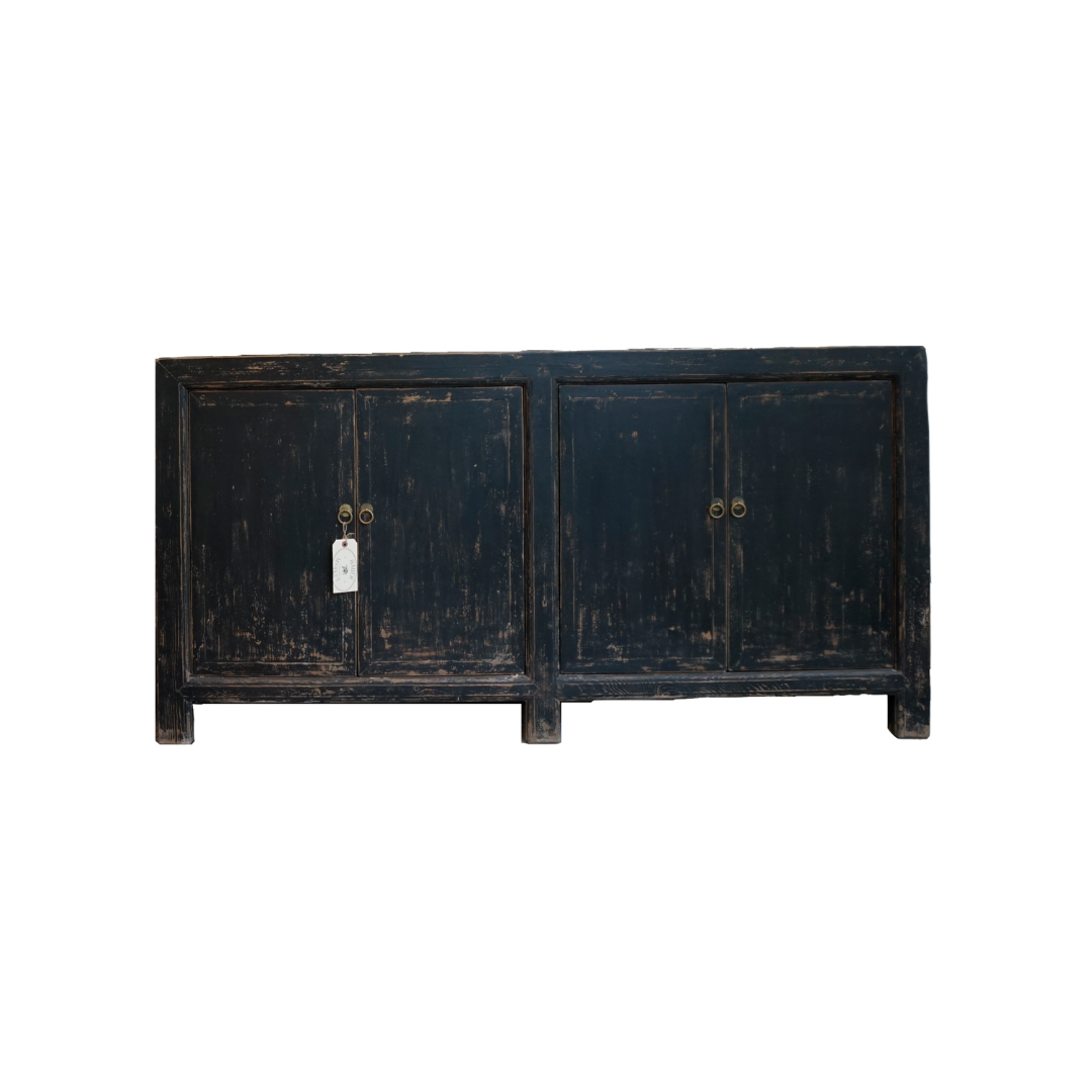 Brigitte Reclaimed Wood 4-Door Sideboard