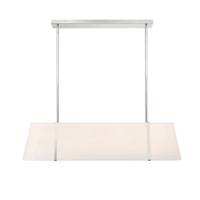 Fulton 4 Light Linear Oval Chandelier