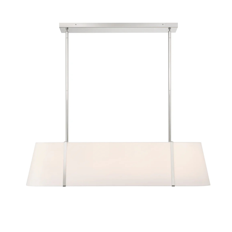 Fulton 4 Light Linear Oval Chandelier