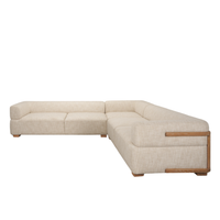 Warner Large 3-Piece Sectional [Beige]