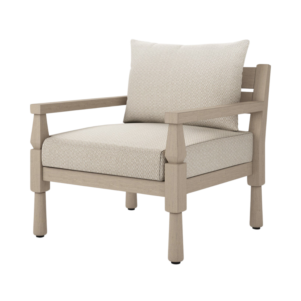 Walker Outdoor Chair - Washed Brown