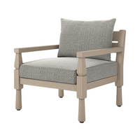 Walker Outdoor Chair - Washed Brown