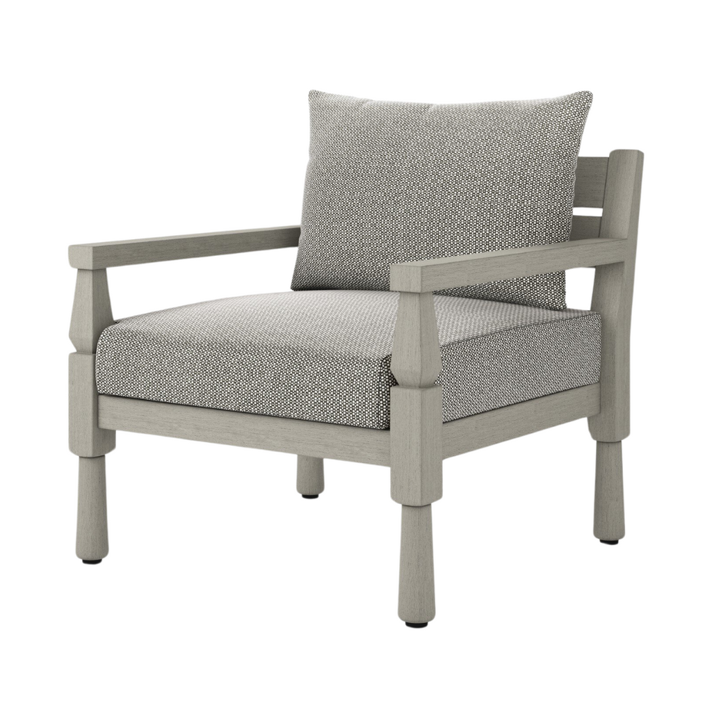 Walker Outdoor Chair - Weathered Grey