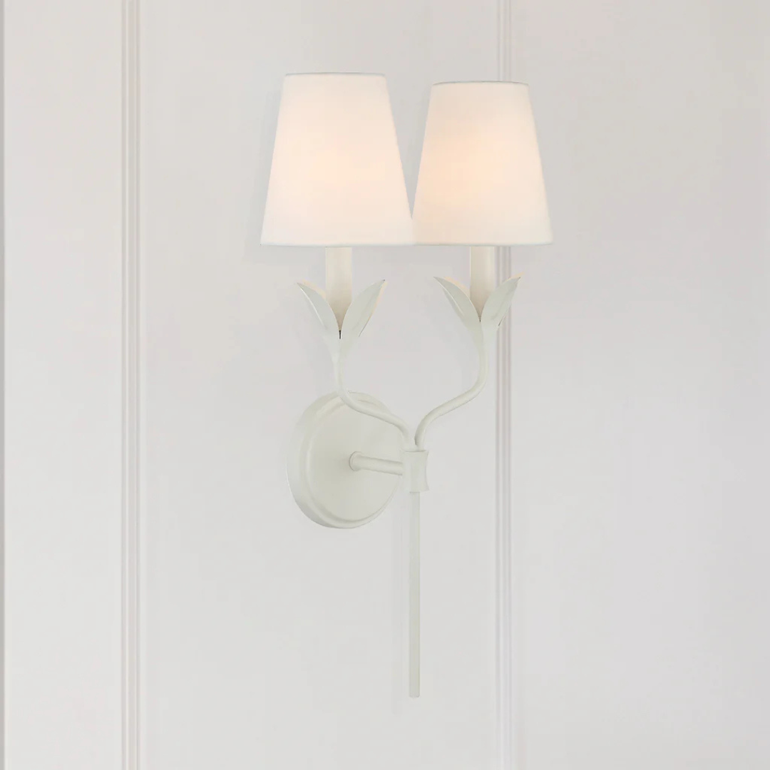 Broche 2 Light Sconce