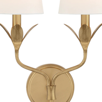 Broche 2 Light Sconce