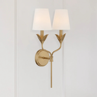 Broche 2 Light Sconce