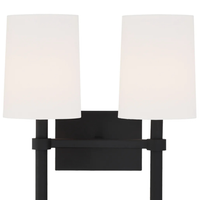 Bromley 2 Light Sconce